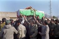 061560-zun 24-مراسم تششیع جنازه شهید تندگویان در کرمانشاه- محسنی-