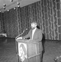 019525-203بازدید مهندس غرضی-وزیر نفت, مهندس غرضی در هتل هما برای کارکنان وزارت نیرو)