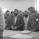 019688-203بازدید وزیر نفت (غرضی)از تاسیسات نفتی اصفهان-1360)