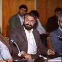 051334-195-خداحافظی مهندس غرضی و معارفه مهندس آقازاده به عنوان وزیر جدید نفت مصطفی حسینی-1364