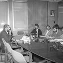 051969-202-دیدار کارکنان روابط عمومی و ارشاد با وزیر نفت -مهندس غرضی-1363.9.4-( )