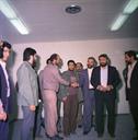 051981-202بازدید مهندس غرضی از سالن های کامپیوتر ساختمان مجاور وزارت نفتi-1362.12.22-( )