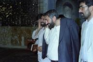 051997-202مراسم افتتاح خط لوله و بازدید از نمایشگاه خانگیران توسط مهندس غرضی-1362.4.21-( )