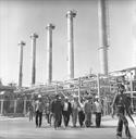052060-202-بازدید مهندس غرضی از طرح گسترش پتروشیمی شیراز-1363.3.9سید مصطفی حسینی