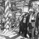 052087-202بازدید مهندس غرضی از طرح گسترش پتروشیمی شیراز-1363.3.9سید مصطفی حسینی
