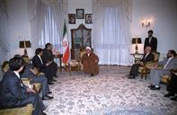 055974-200) دیدار هیئت قزاقستان با رئیس جمهور, آقای رفسنجانی-( )