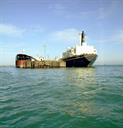 013264-168-پایانه صادرات نفت - اسکله آذرپاد جزیره خارک خلیج فارس1353.10.11
