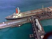014094-165-پایانه صادرات نفت - اسکله آذرپاد جزیره خارک خلیج فارس-1354.7.6