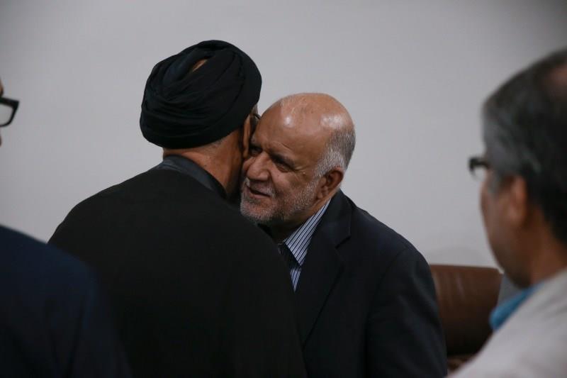 افطاری وزیر نفت بیژن زنگنه با مدیر مسولان رسانه 94.04.20 رضا رستمی (194)