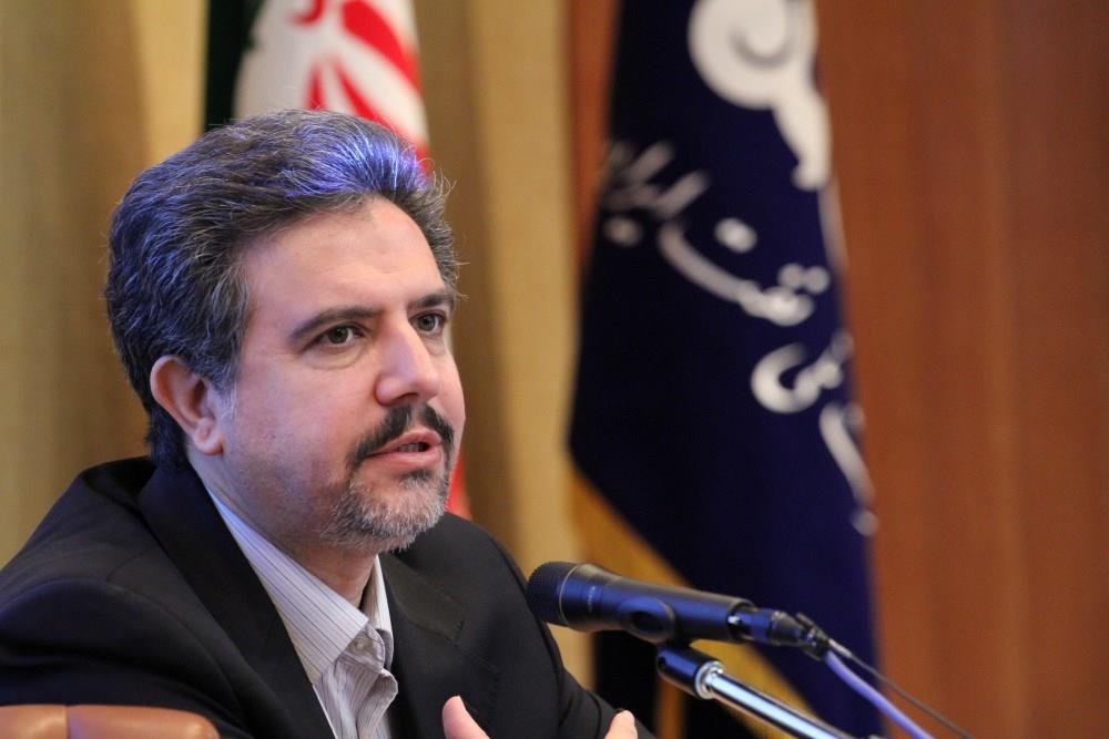 مسعود هاشمیان قائم مقام معاون وزیر در امور بین الملل وبازرگانی 24-3-89 عکاس مسلم عباسی