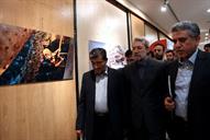 بازدید رییس مجلس لاریجانی و وزیر نفت بیژن زنگنه از نمایشگاه تاسیسات دریایی در ساختمان مجلس 94.3.17 (4)