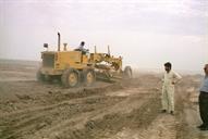 عملیات راه سازی در منطقه دارخوین برای عملیات اکتشاف دهه 70 شمسی عبدالرضا محسنی (2)
