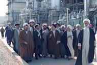 بازدید تعدادی از ائمه جمعه و روحانیون از پالایشگاه اراک1372-عبدالرضا محسنی (9)