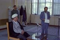 دیدار خانواده شهدای صنعت نفت جنوب با آقای رفسنجانی- رئیس مجلس شورای اسلامی- -1366.5 (9)