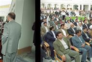 بازدید آقای خاتمی -رئیس جمهور -از منطقه ویژه اقتصادی عسلویه-1377.11- محمدحسن دامی تام (22)