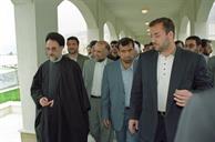 بازدید آقای خاتمی -رئیس جمهور -از منطقه ویژه اقتصادی عسلویه-1377.11- محمدحسن دامی تام (29)