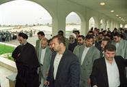 بازدید آقای خاتمی -رئیس جمهور -از منطقه ویژه اقتصادی عسلویه-1377.11- محمدحسن دامی تام (30)