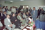 بازدید آقای خاتمی -رئیس جمهور -از منطقه ویژه اقتصادی عسلویه-1377.11- محمدحسن دامی تام (39)