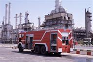 آزمایش ماشینهای آتش نشانی جدید در پالایشگاه نفت تهران-عبدالرضا محسنی (2)