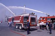 آزمایش ماشینهای آتش نشانی جدید در پالایشگاه نفت تهران-عبدالرضا محسنی (4)