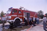 آزمایش ماشینهای آتش نشانی جدید در پالایشگاه نفت تهران-عبدالرضا محسنی (14)