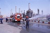 آزمایش ماشینهای آتش نشانی جدید در پالایشگاه نفت تهران-عبدالرضا محسنی (15)