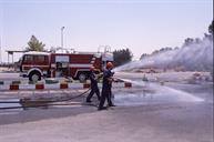 آزمایش ماشینهای آتش نشانی جدید در پالایشگاه نفت تهران-عبدالرضا محسنی (16)