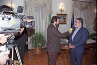 مصاحبه مطبوعاتی رادیو و تلویزیون با آقای ترکان -مدیرعامل شرکت نفت وگازپارس- دهه 80-سید مصطفی حسینی (3)