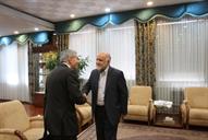 دیدار محمد حسین عادلی دبیر کل مجمع صادرکنندگان گاز (جی سی ای اف) با بیژن زنگنه وزیر نفت 26 مهر 1394 (2)