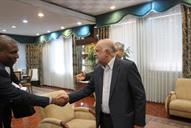 دیدار محمد حسین عادلی دبیر کل مجمع صادرکنندگان گاز (جی سی ای اف) با بیژن زنگنه وزیر نفت 26 مهر 1394 (6)