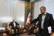 دیدار محمد حسین عادلی دبیر کل مجمع صادرکنندگان گاز (جی سی ای اف) با بیژن زنگنه وزیر نفت 26 مهر 1394 (10)