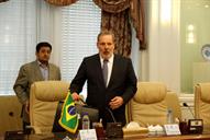 دیدار آرماندو مونتیرو وزیر توسعه و تجارت برزیل با بیژن زنگنه وزیر نفت 5 آبان 1394 (13)