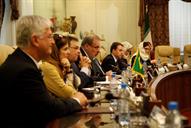 دیدار آرماندو مونتیرو وزیر توسعه و تجارت برزیل با بیژن زنگنه وزیر نفت 5 آبان 1394 (20)