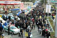 راهپیمایی 22 بهمن 94 و غرفه وزارت نفت در مسیر راهپیمایی (14)