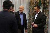 دیدار آقای لوندگ سورو سورن وزیر خارجه مغولستان با بیژن زنگنه وزیر نفت 3.10 .94 - (7)