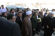 افتتاح فازهای 15 ،16 پارس جنوبی توسط حسن روحانی رییس جمهور و بیژن زنگنه وزیر نفت 21-10-1394 (5)