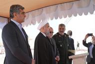 افتتاح فازهای 15 ،16 پارس جنوبی توسط حسن روحانی رییس جمهور و بیژن زنگنه وزیر نفت 21-10-1394 (26)
