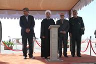 افتتاح فازهای 15 ،16 پارس جنوبی توسط حسن روحانی رییس جمهور و بیژن زنگنه وزیر نفت 21-10-1394 (27)