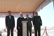افتتاح فازهای 15 ،16 پارس جنوبی توسط حسن روحانی رییس جمهور و بیژن زنگنه وزیر نفت 21-10-1394 (32)