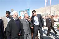 افتتاح فازهای 15 ،16 پارس جنوبی توسط حسن روحانی رییس جمهور و بیژن زنگنه وزیر نفت 21-10-1394 (39)