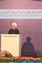 افتتاح فازهای 15 ،16 پارس جنوبی توسط حسن روحانی رییس جمهور و بیژن زنگنه وزیر نفت 21-10-1394 (54)