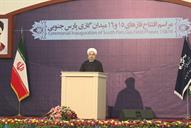 افتتاح فازهای 15 ،16 پارس جنوبی توسط حسن روحانی رییس جمهور و بیژن زنگنه وزیر نفت 21-10-1394 (56)