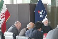 افتتاح فازهای 15 ،16 پارس جنوبی توسط حسن روحانی رییس جمهور و بیژن زنگنه وزیر نفت 21-10-1394 (77)