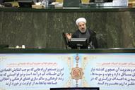 ارایه لایحه بودجه95 13توسط آقای روحانی رییس جمهور به مجلس 94 10 27 (37)