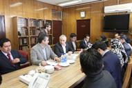 دیدار آنجولینا تورال معاون وزیر بخشهای راهبردی اکوادور با آقای زمانی نیا مدیر امور بین الملل 12-11-1394 (4)
