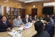 دیدار آنجولینا تورال معاون وزیر بخشهای راهبردی اکوادور با آقای زمانی نیا مدیر امور بین الملل 12-11-1394 (5)