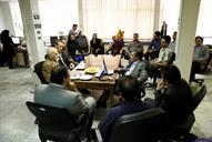 بازدید آقای عراقی مدیرعامل شرکت ملی گاز به مناسبت روز خبرنگار از شانا و مشعل 17-5-1394 (14)