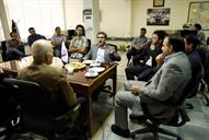 بازدید آقای عراقی مدیرعامل شرکت ملی گاز به مناسبت روز خبرنگار از شانا و مشعل 17-5-1394 (16)