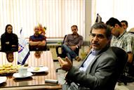 بازدید آقای عراقی مدیرعامل شرکت ملی گاز به مناسبت روز خبرنگار از شانا و مشعل 17-5-1394 (17)