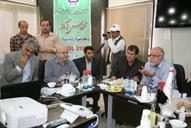 بازدید بیژن زنگنه وزیر نفت از مناطق عملیاتی غرب وافتتاح نمک زدایی دهلران 1393-7-16 (3)